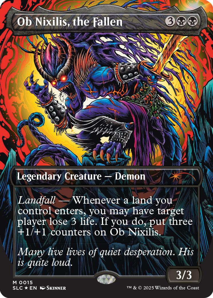 Ob Nixilis, the Fallen (Halo Foil) [Secret Lair Countdown Kit] | Chromatic Games