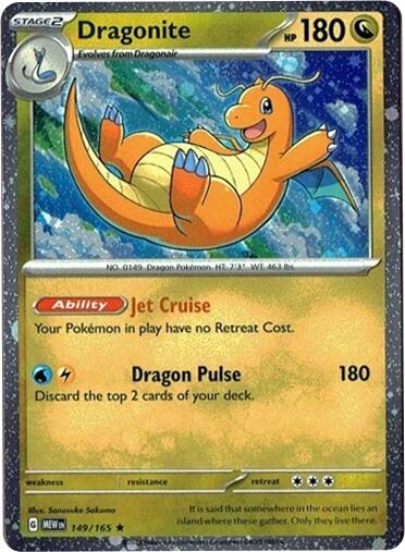 Dragonite 149/165 (Cosmos Holo) [Miscellaneous Cards] | Chromatic Games