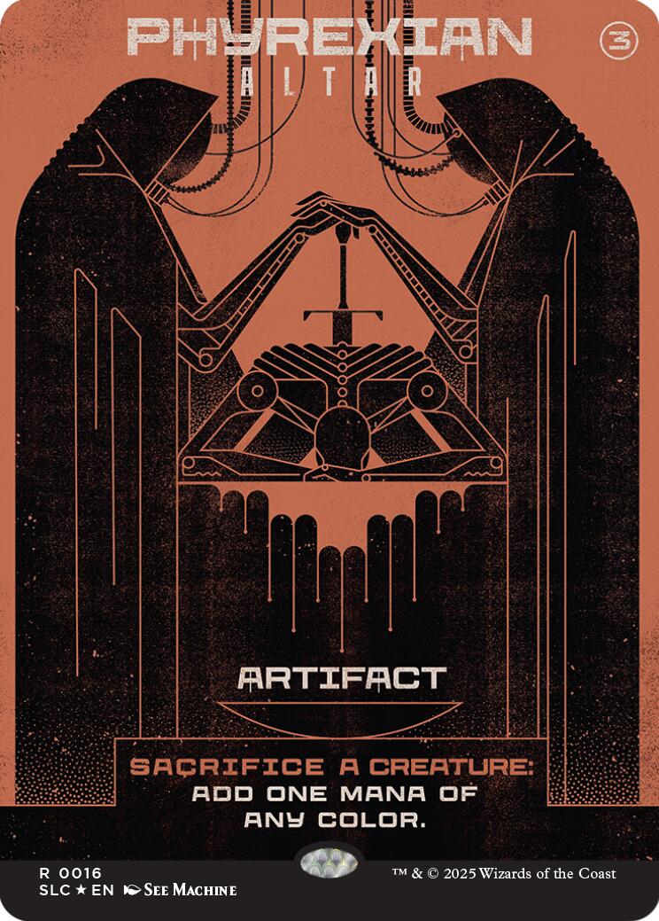 Phyrexian Altar (Halo Foil) [Secret Lair Countdown Kit] | Chromatic Games