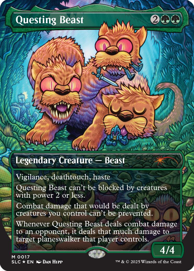 Questing Beast (Halo Foil) [Secret Lair Countdown Kit] | Chromatic Games