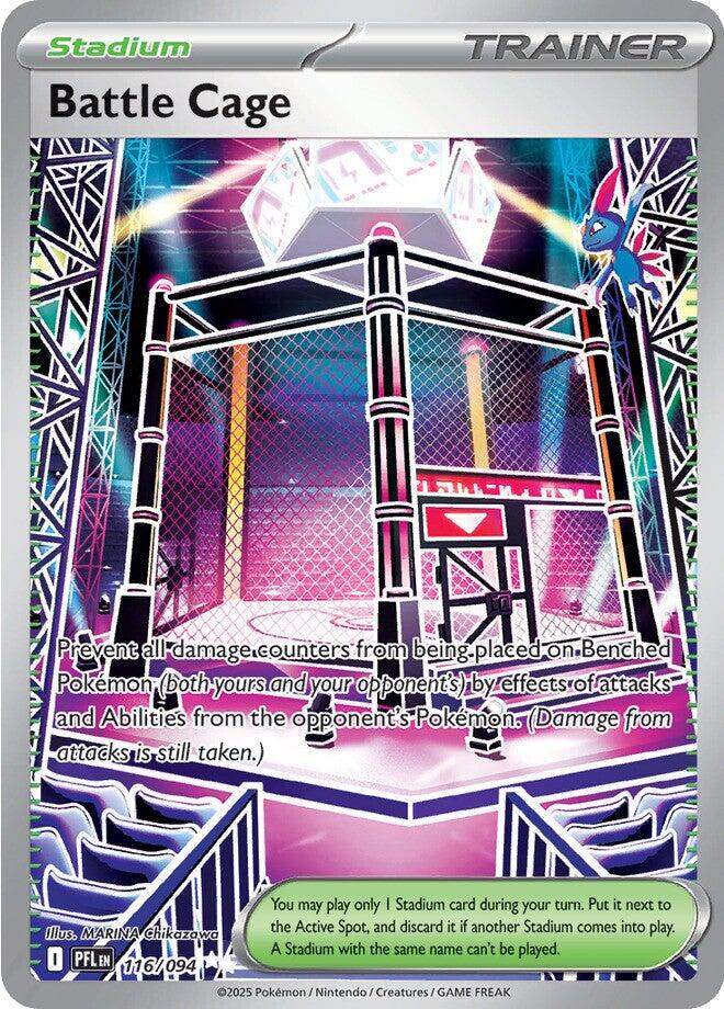 Battle Cage (116/094) [Mega Evolution: Phantasmal Flames] | Chromatic Games
