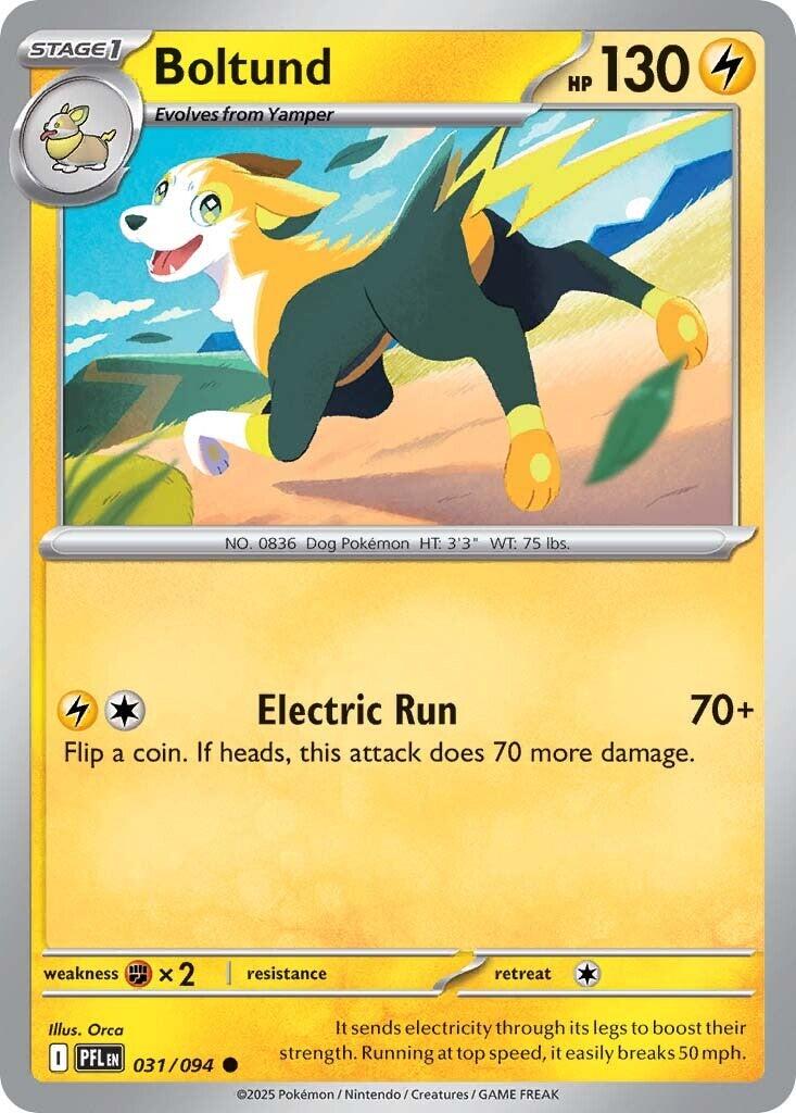 Boltund (031/094) [Mega Evolution: Phantasmal Flames] | Chromatic Games