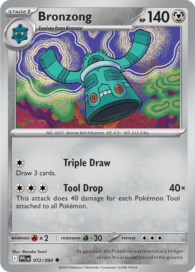 Bronzong (072/094) [Mega Evolution: Phantasmal Flames] | Chromatic Games