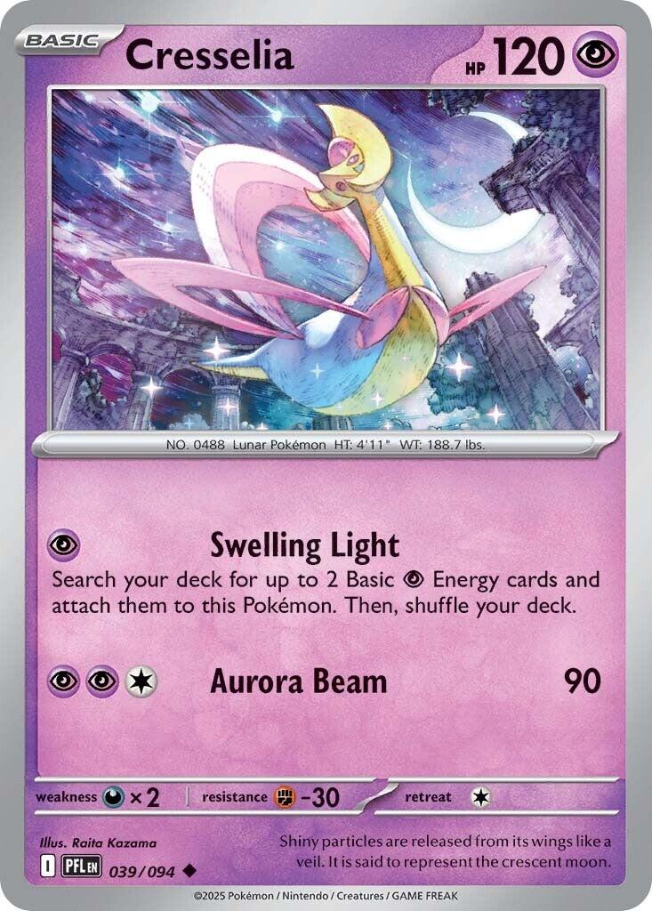 Cresselia (039/094) [Mega Evolution: Phantasmal Flames] | Chromatic Games