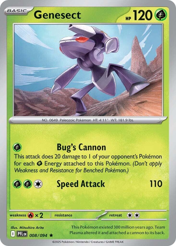 Genesect (008/094) [Mega Evolution: Phantasmal Flames] | Chromatic Games