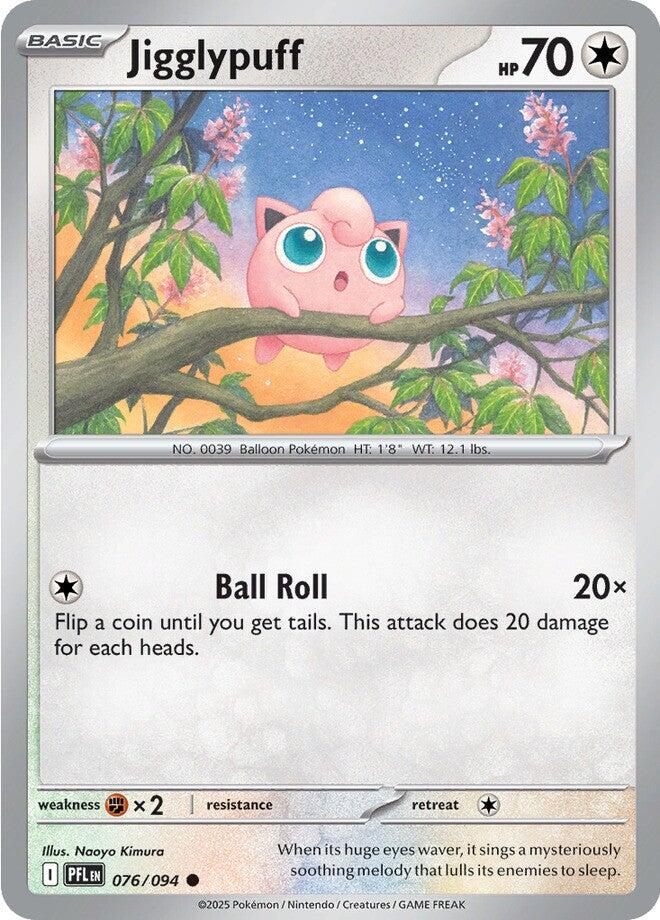 Jigglypuff (076/094) [Mega Evolution: Phantasmal Flames] | Chromatic Games