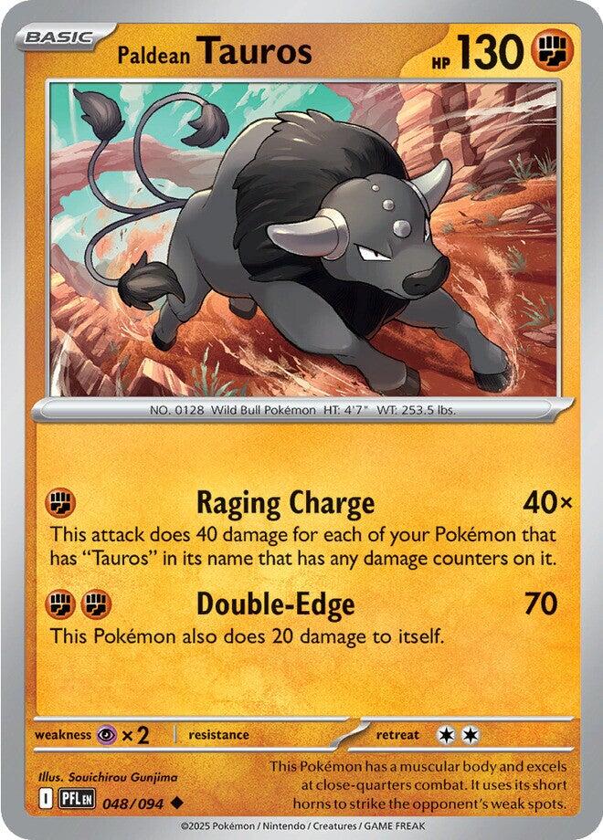 Paldean Tauros (048/094) [Mega Evolution: Phantasmal Flames] | Chromatic Games