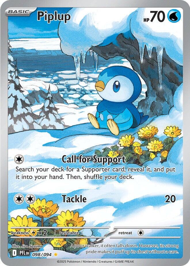 Piplup (098/094) [Mega Evolution: Phantasmal Flames] | Chromatic Games