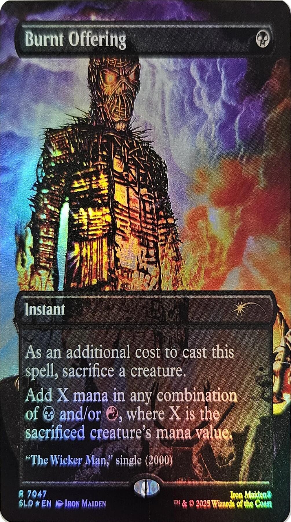 Burnt Offering (Rainbow Foil) [Secret Lair Drop Series] | Chromatic Games