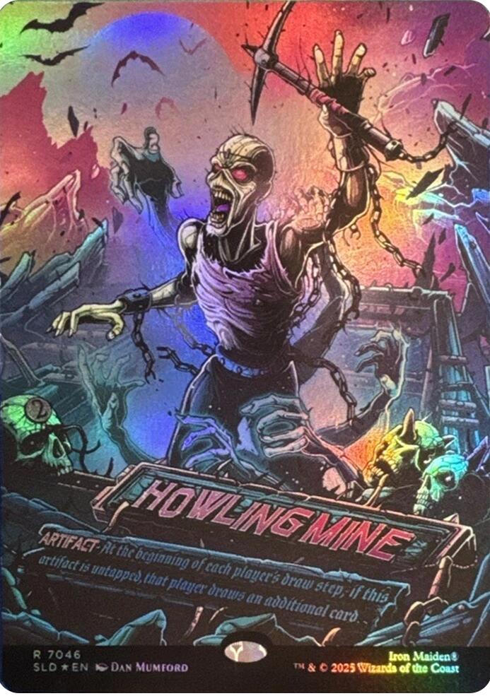 Howling Mine (7046) (Rainbow Foil) [Secret Lair Drop Series] | Chromatic Games