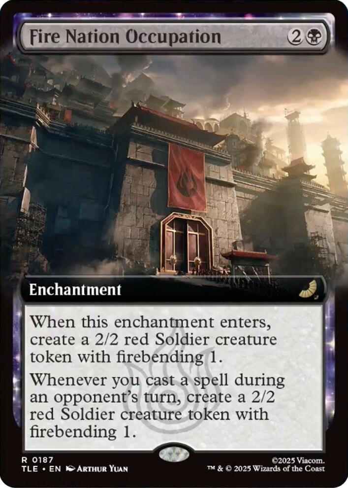 Fire Nation Occupation (Extended Art) [Avatar: The Last Airbender: Eternal-Legal] | Chromatic Games