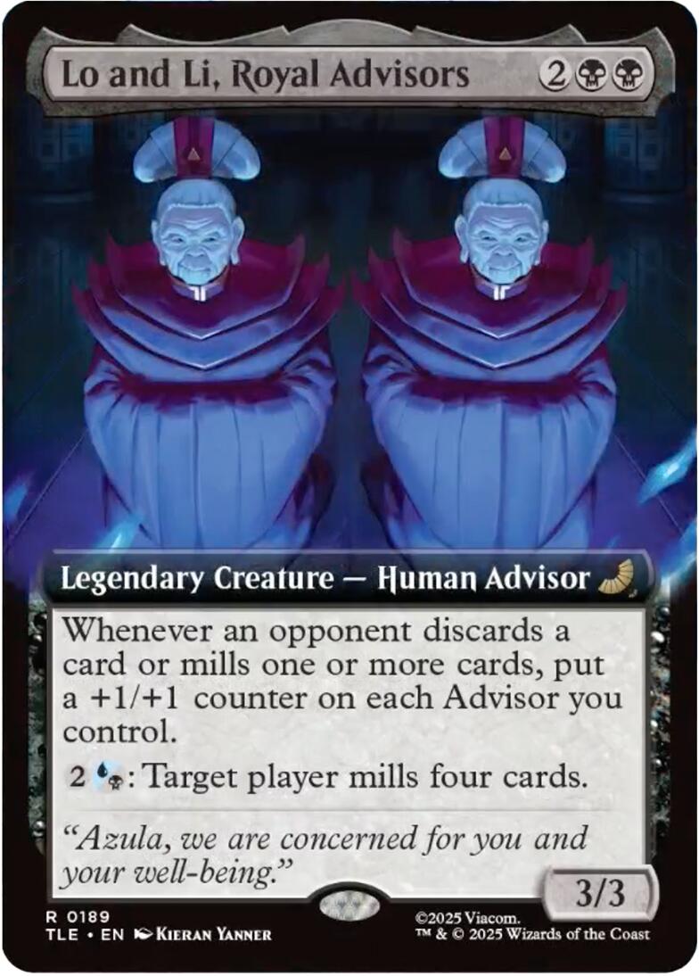 Lo and Li, Royal Advisors (Extended Art) [Avatar: The Last Airbender: Eternal-Legal] | Chromatic Games