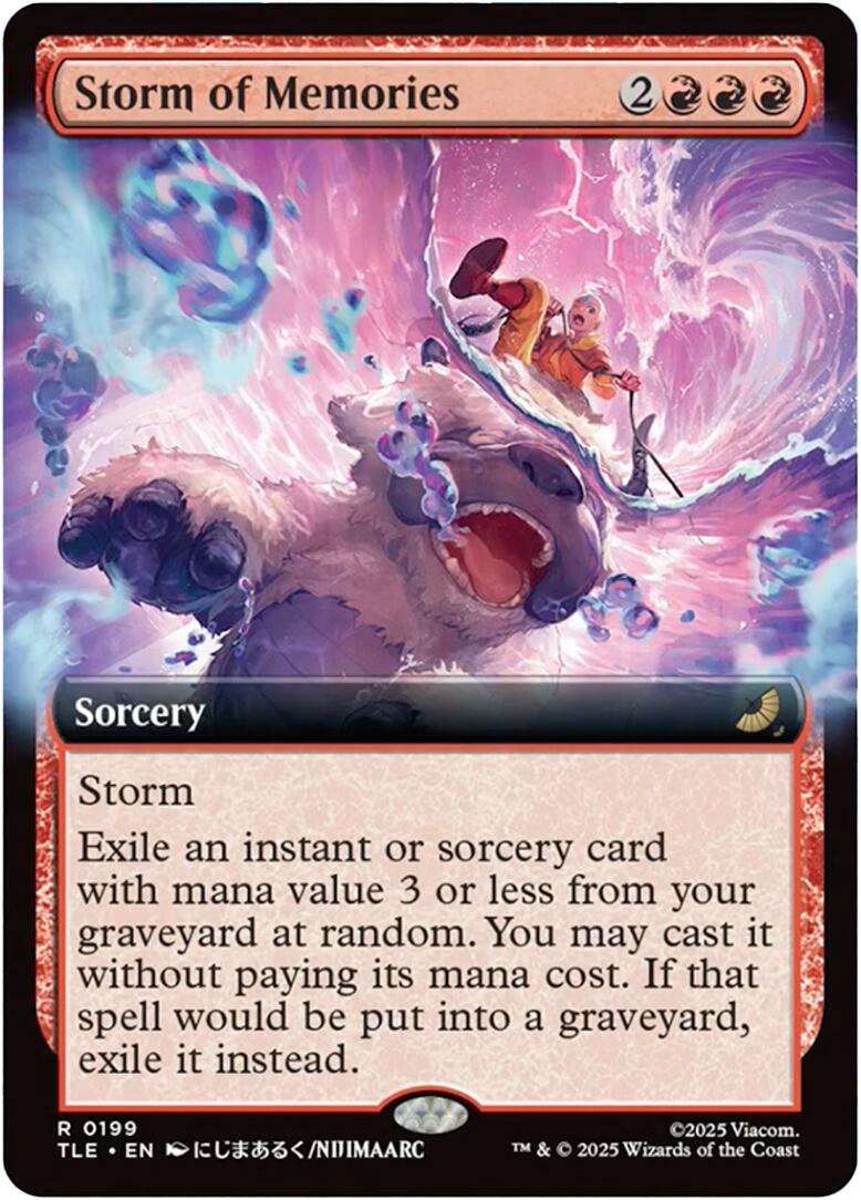 Storm of Memories (Extended Art) [Avatar: The Last Airbender: Eternal-Legal] | Chromatic Games