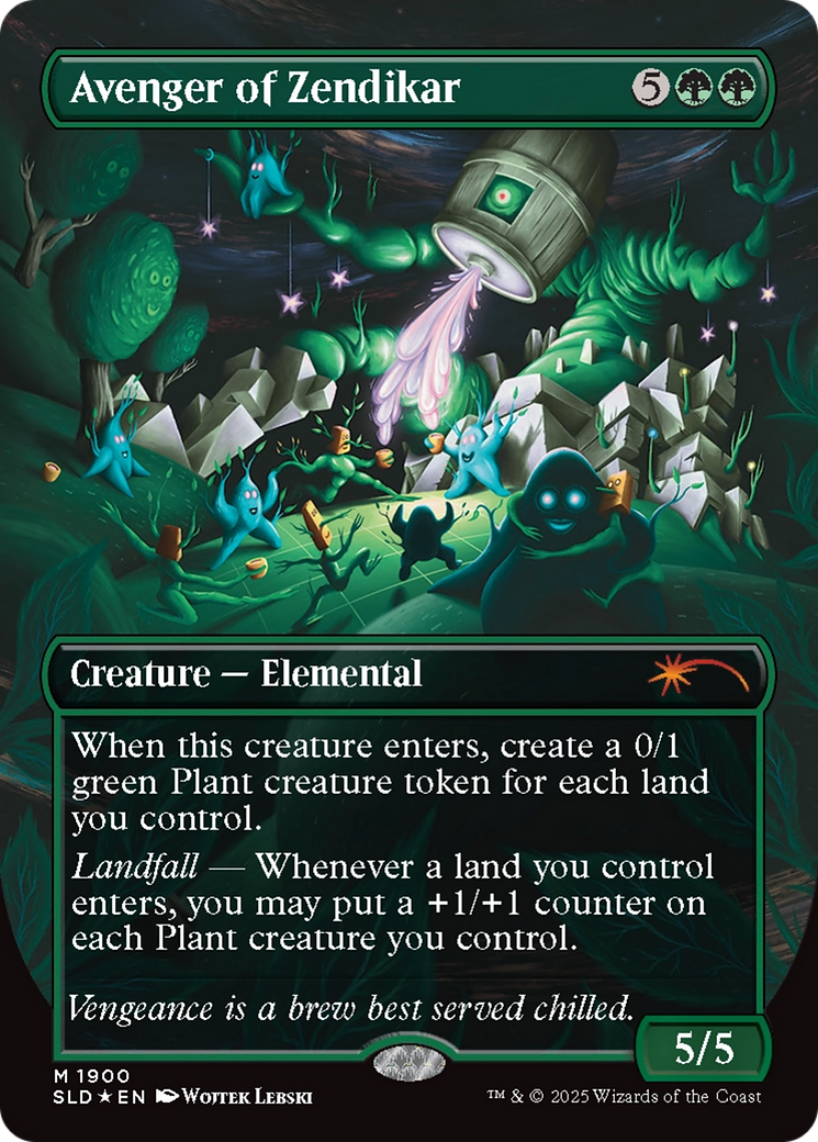Avenger of Zendikar (Double Rainbow Foil) [Secret Lair Drop Series] | Chromatic Games