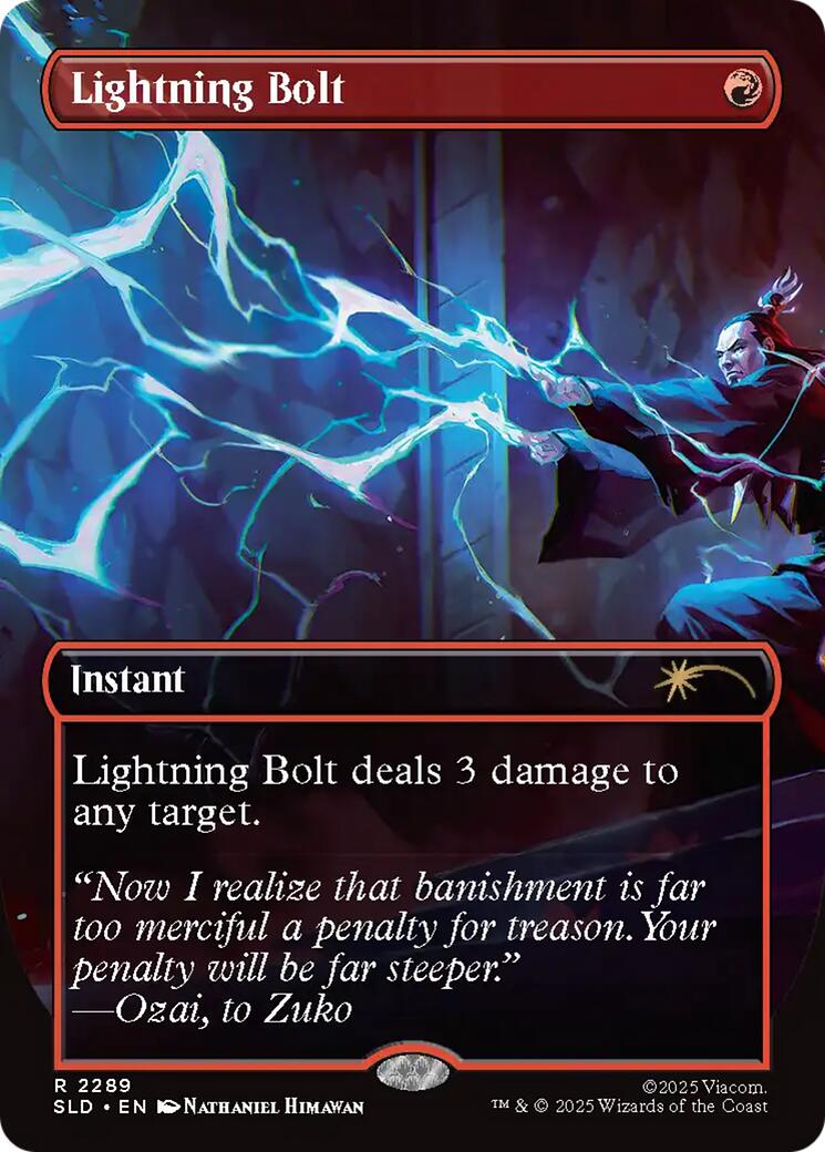 Lightning Bolt (2289) [Secret Lair Drop Series] | Chromatic Games