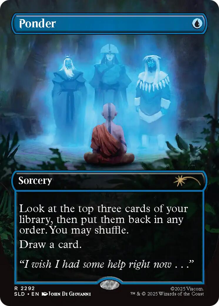 Ponder (2292) [Secret Lair Drop Series] | Chromatic Games