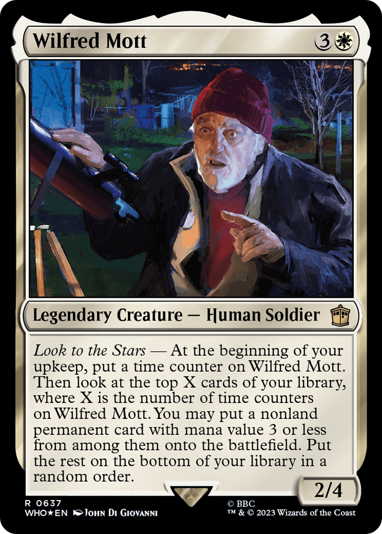 Wilfred Mott (Surge Foil) [Doctor Who] | Chromatic Games