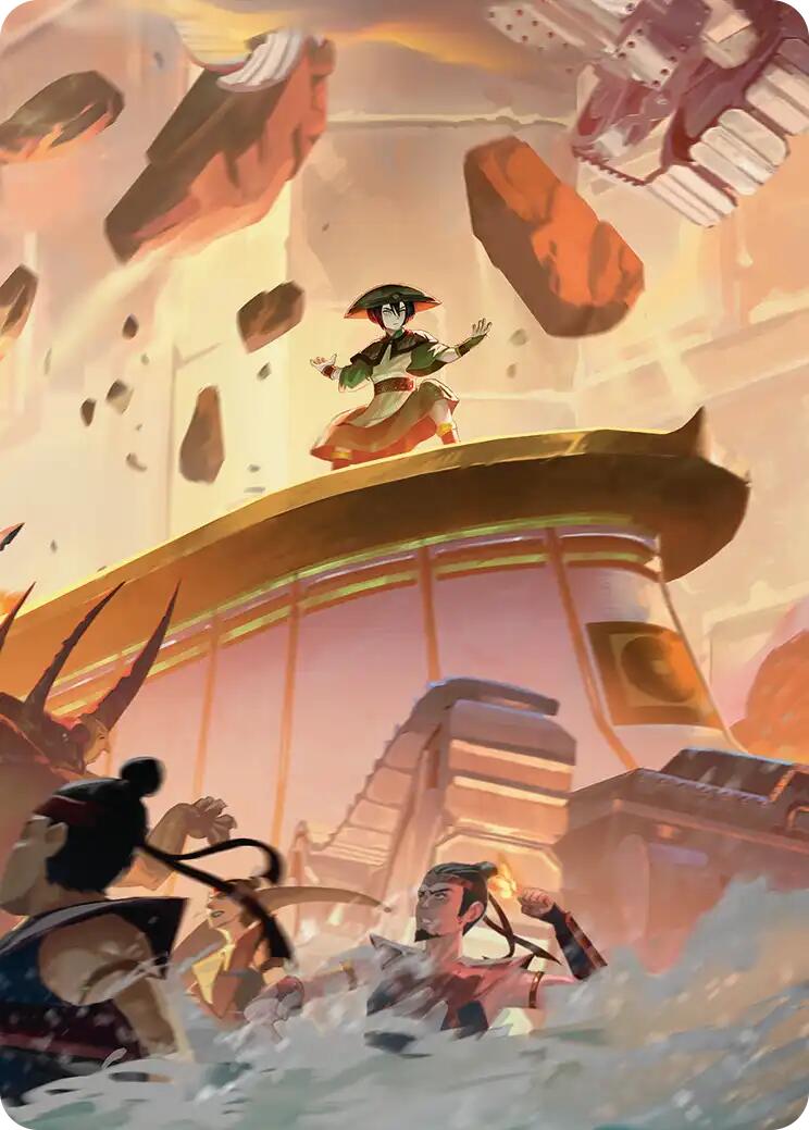 Earthshape Art Card [Avatar: The Last Airbender Art Series] | Chromatic Games