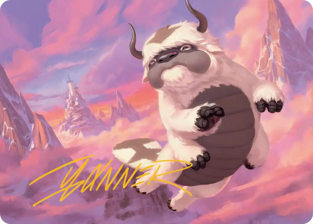 Appa, Aang's Companion Art Card (Gold-Stamped Signature) [Avatar: The Last Airbender Art Series] | Chromatic Games