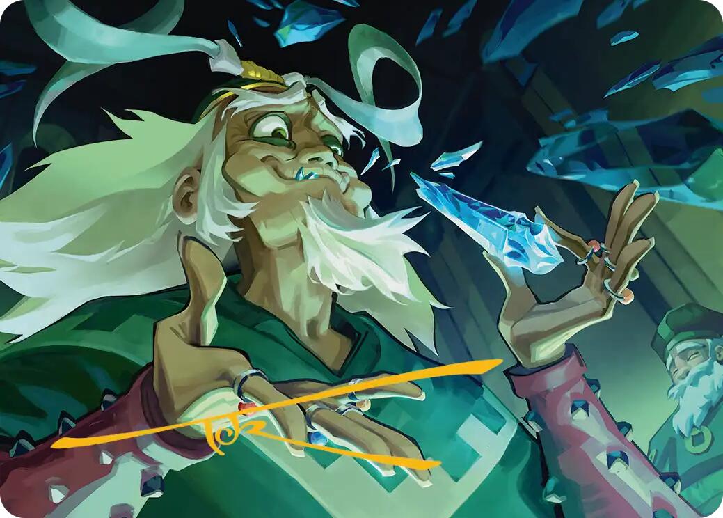 Bumi, King of Three Trials Art Card (Gold-Stamped Signature) [Avatar: The Last Airbender Art Series] | Chromatic Games