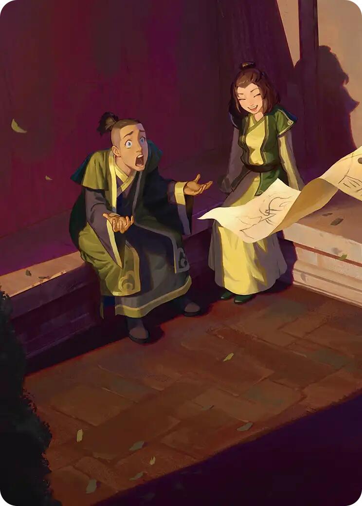 Sokka and Suki Art Card [Avatar: The Last Airbender Art Series] | Chromatic Games