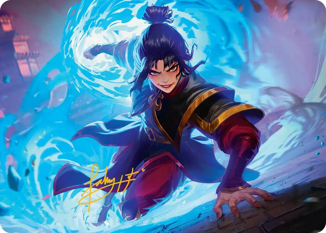 Fire Lord Azula Art Card (Gold-Stamped Signature) [Avatar: The Last Airbender Art Series] | Chromatic Games