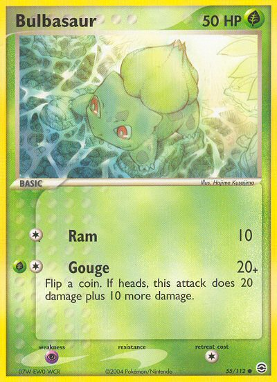 Bulbasaur (55/112) [EX: FireRed & LeafGreen] | Chromatic Games