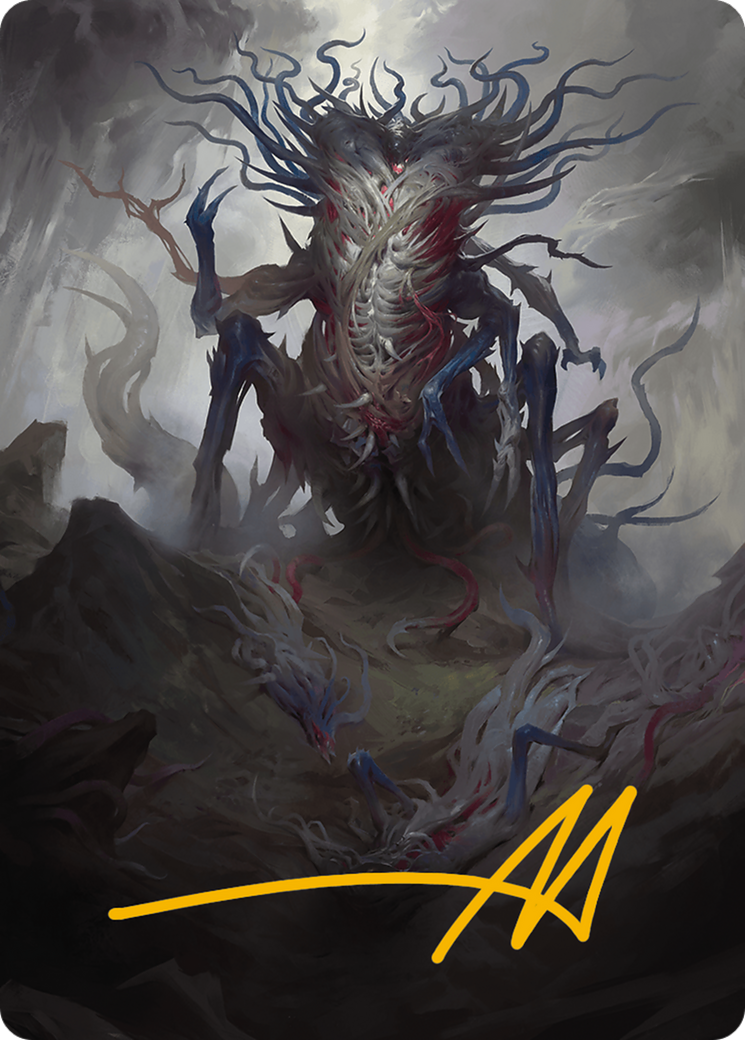 Azlask, the Swelling Scourge Art Card (Gold-Stamped Signature) [Modern Horizons 3 Art Series] | Chromatic Games