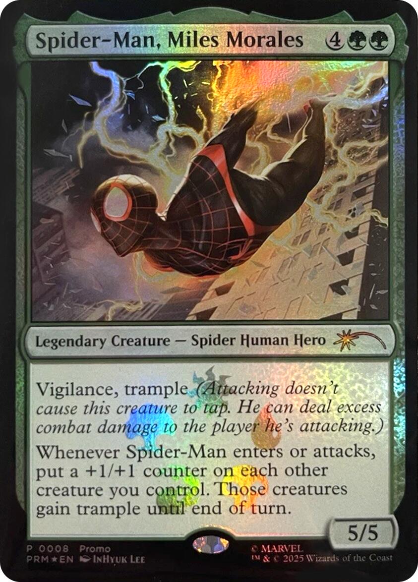 Spider-Man, Miles Morales [Marvel's Spider-Man Promos] | Chromatic Games