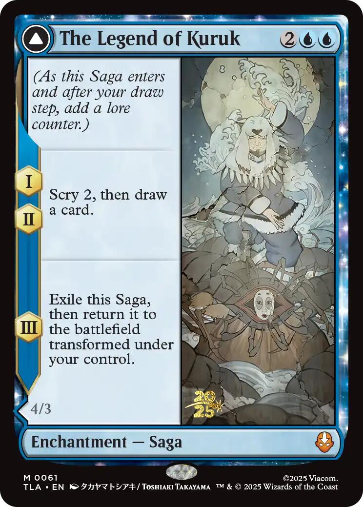 The Legend of Kuruk [Avatar: The Last Airbender Prerelease Cards] | Chromatic Games