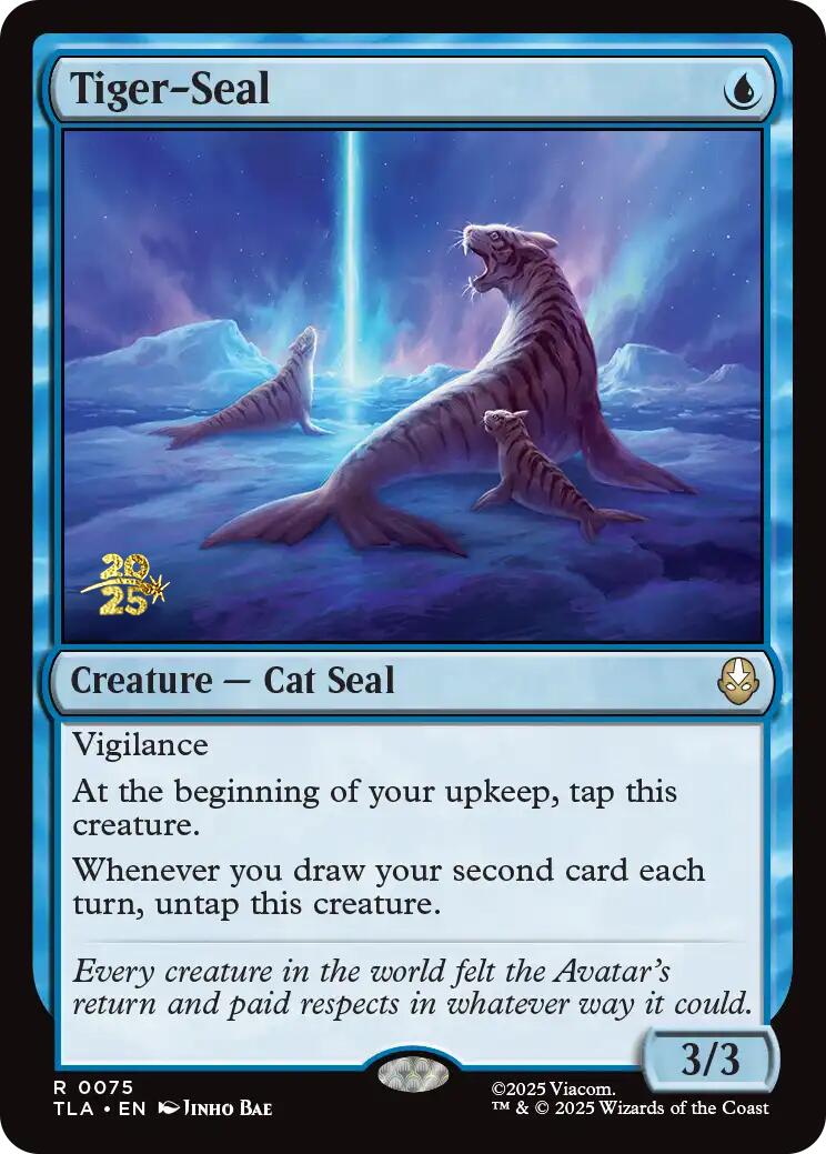 Tiger-Seal [Avatar: The Last Airbender Prerelease Cards] | Chromatic Games