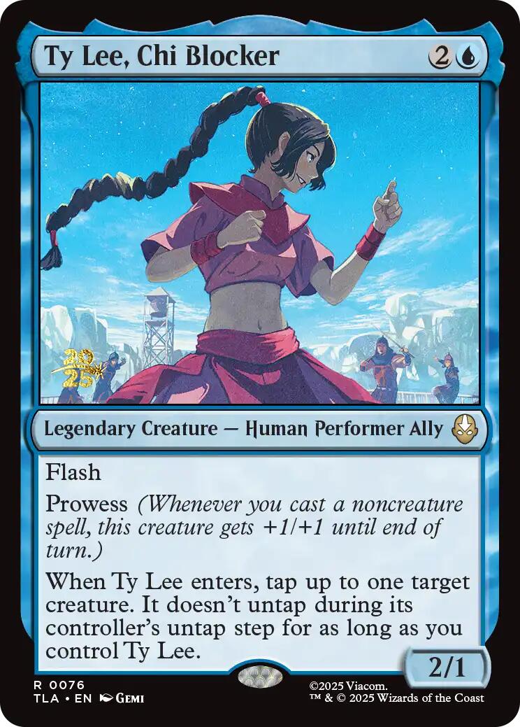 Ty Lee, Chi Blocker [Avatar: The Last Airbender Prerelease Cards] | Chromatic Games