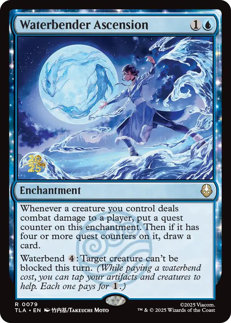 Waterbender Ascension [Avatar: The Last Airbender Prerelease Cards] | Chromatic Games