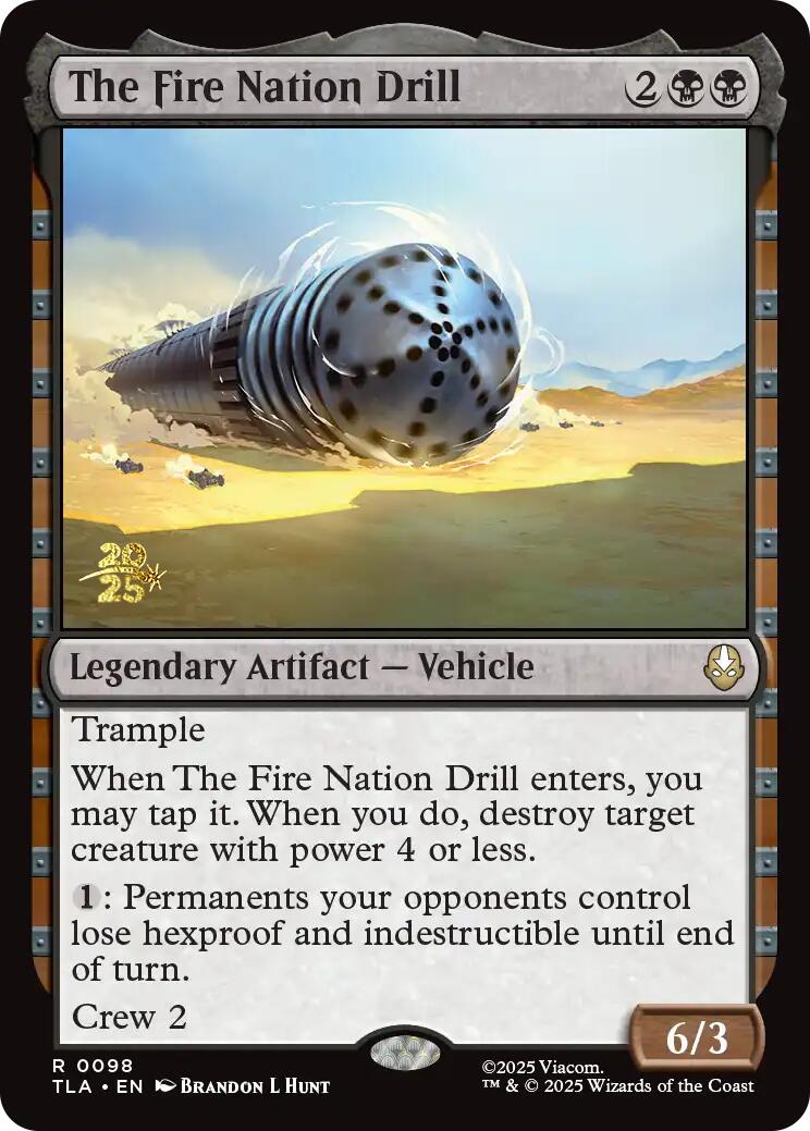 The Fire Nation Drill [Avatar: The Last Airbender Prerelease Cards] | Chromatic Games