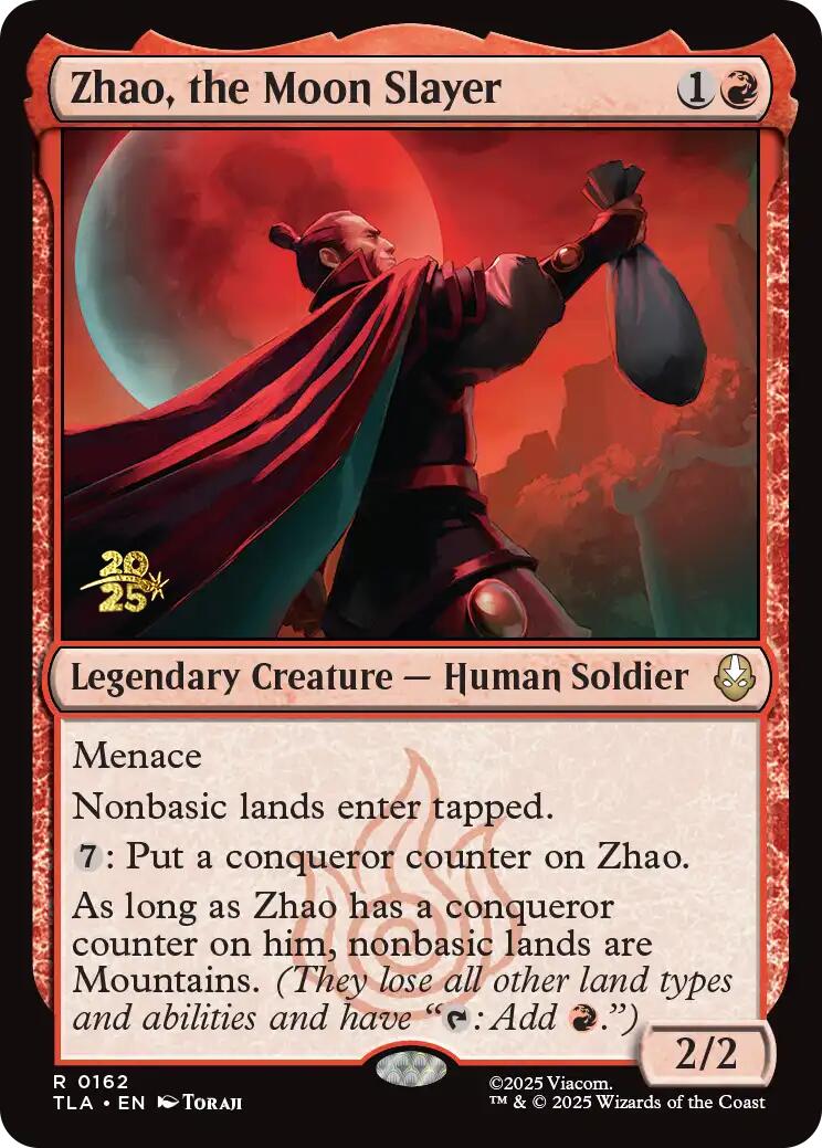 Zhao, the Moon Slayer [Avatar: The Last Airbender Prerelease Cards] | Chromatic Games