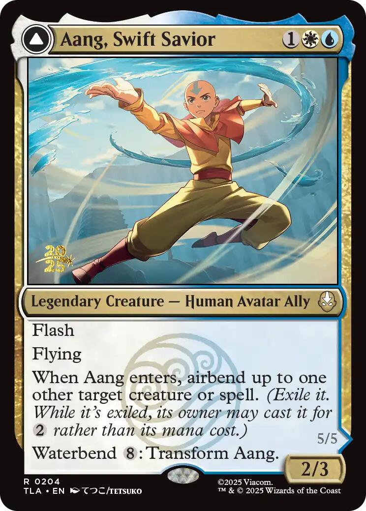 Aang, Swift Savior [Avatar: The Last Airbender Prerelease Cards] | Chromatic Games
