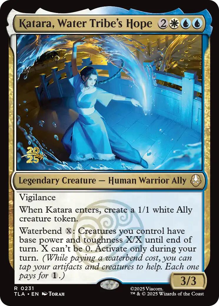 Katara, Water Tribe's Hope [Avatar: The Last Airbender Prerelease Cards] | Chromatic Games