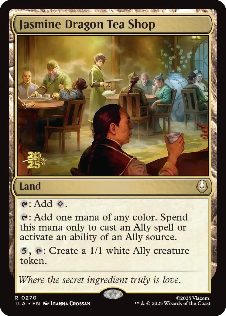 Jasmine Dragon Tea Shop [Avatar: The Last Airbender Prerelease Cards] | Chromatic Games