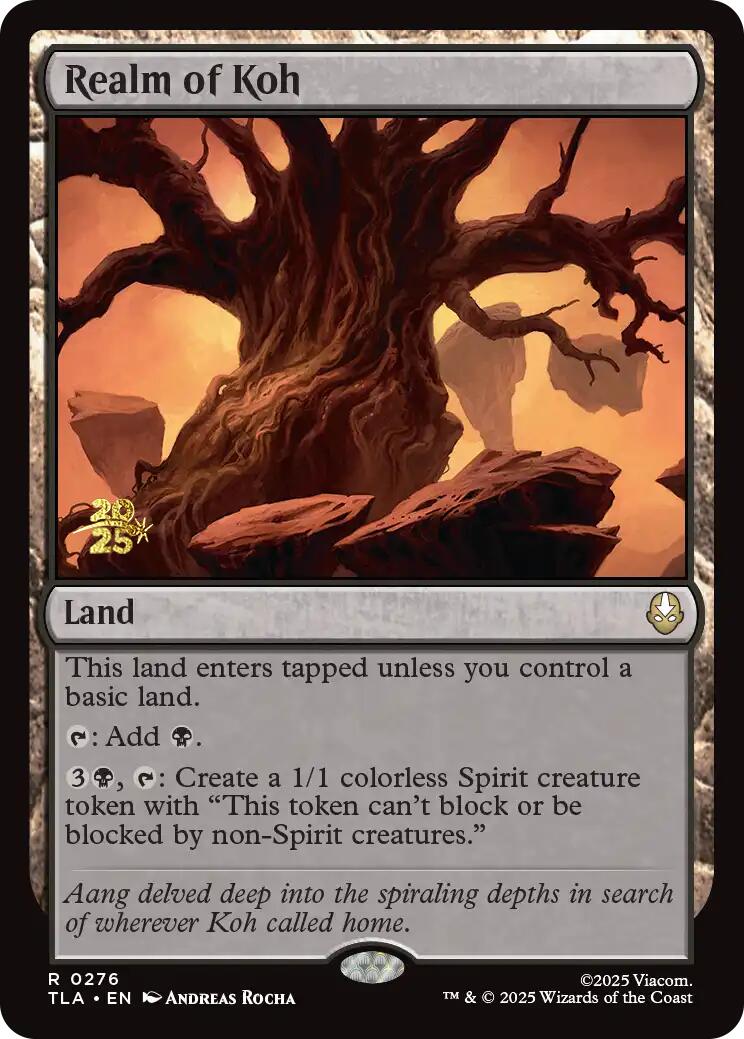 Realm of Koh [Avatar: The Last Airbender Prerelease Cards] | Chromatic Games