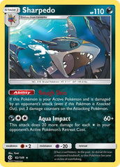 Sharpedo (82/149) (Cosmos Holo) (Blister Exclusive) [Sun & Moon: Base Set] | Chromatic Games