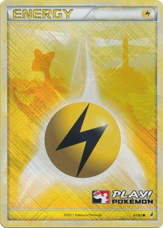 Lightning Energy (91/95) (Play Pokemon Promo) [HeartGold & SoulSilver: Call of Legends] | Chromatic Games