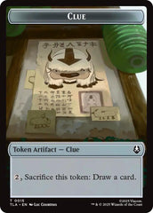 Ally (0004) // Clue (0015) Double-Sided Token [Avatar: The Last Airbender Tokens] | Chromatic Games