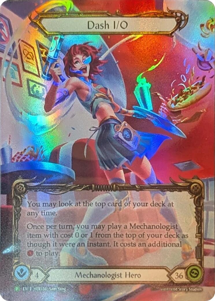 Dash I/O [HER0156] (Promo)  Rainbow Foil | Chromatic Games