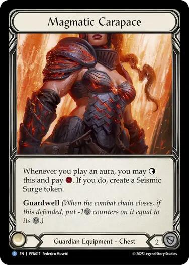 Magmatic Carapace [PEN017] (Compendium of Rathe) | Chromatic Games