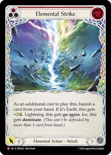 Elemental Strike [PEN205] (Compendium of Rathe) | Chromatic Games