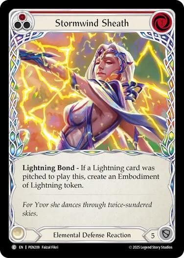 Stormwind Sheath [PEN209] (Compendium of Rathe)  Rainbow Foil | Chromatic Games
