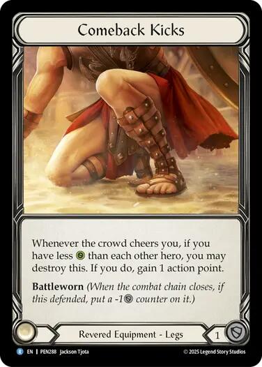 Comeback Kicks [PEN288] (Compendium of Rathe)  Cold Foil | Chromatic Games