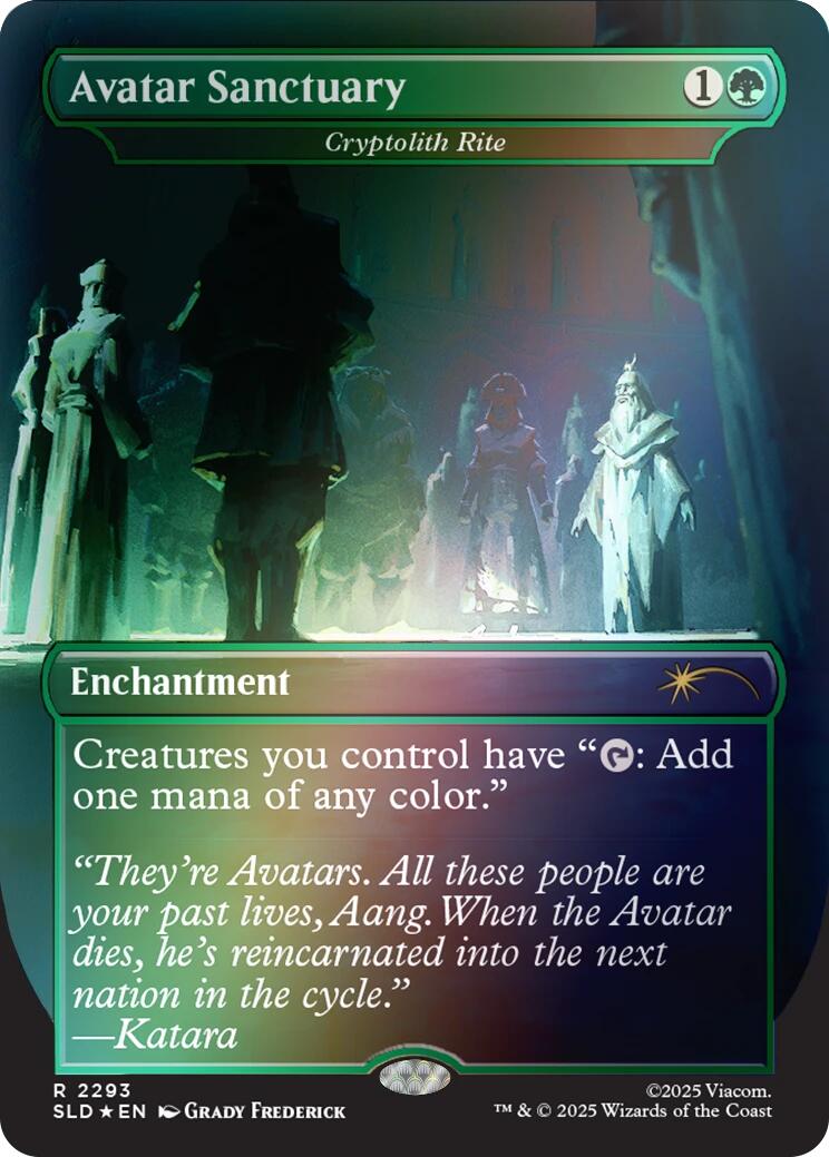 Avatar Sanctuary - Cryptolith Rite (Rainbow Foil) [Secret Lair Drop Series] | Chromatic Games