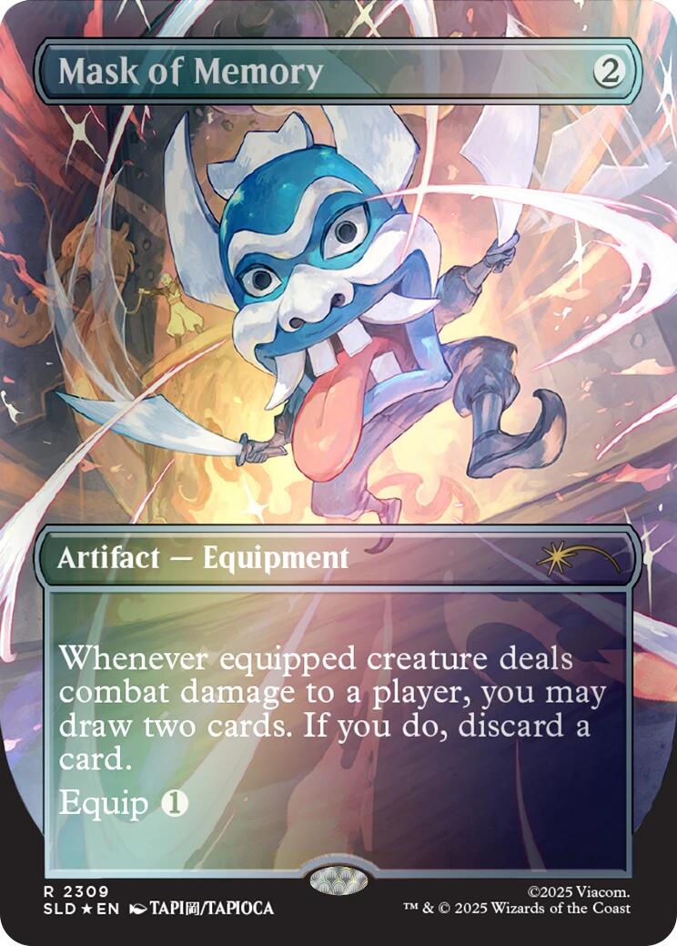 Mask of Memory (Rainbow Foil) [Secret Lair Drop Series] | Chromatic Games