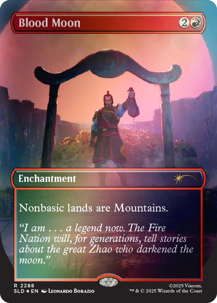 Blood Moon (Rainbow Foil) [Secret Lair Drop Series] | Chromatic Games